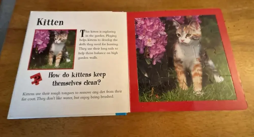 Animal Jigsaws: Pets - A Book with Five 12-Piece Puzzles
